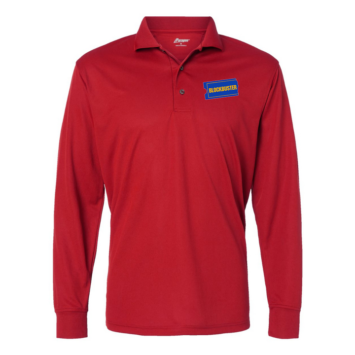 Men's Blockbuster  Paragon Prescott Long Sleeve Polo