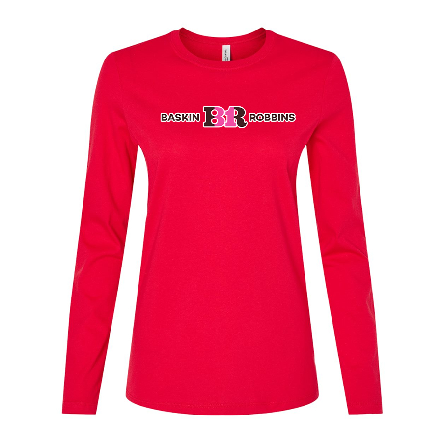 Women's Baskin Rоbbins  Long Sleeve T-Shirt