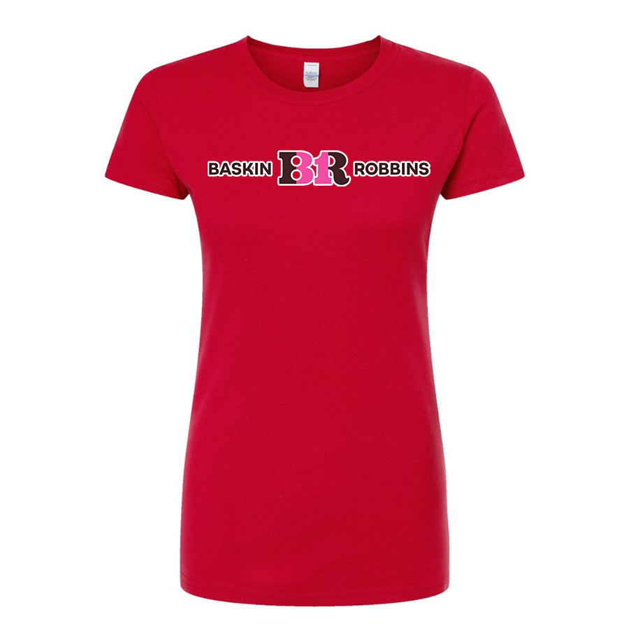 Women's Baskin Rоbbins Round Neck T-Shirt