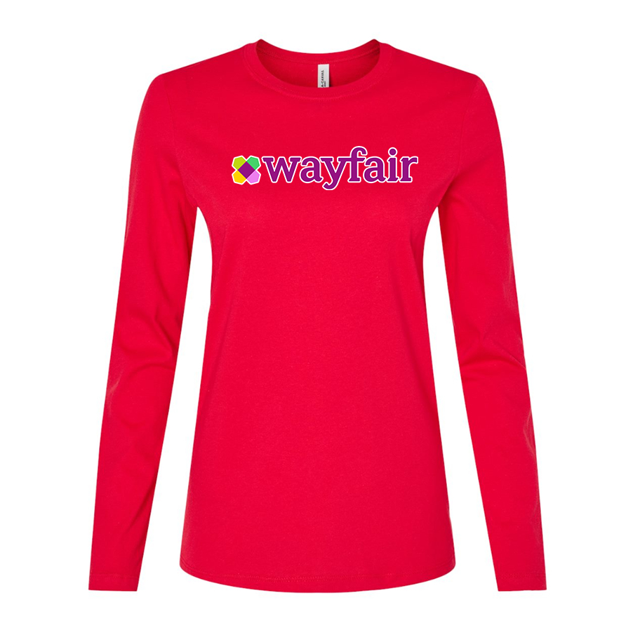 Women's Wayfair Long Sleeve T-Shirt