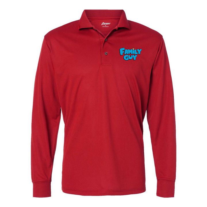 Men's Family Guy Paragon Prescott Long Sleeve Polo