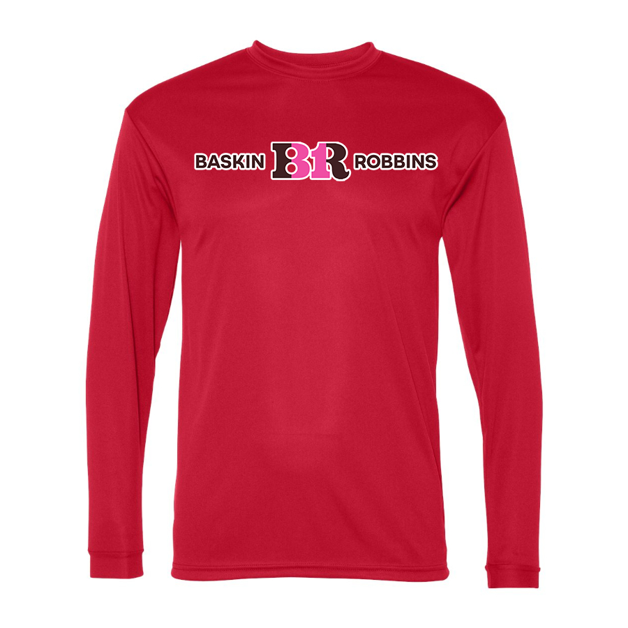 Men's Baskin Rоbbins Performance Long Sleeve T-Shirt