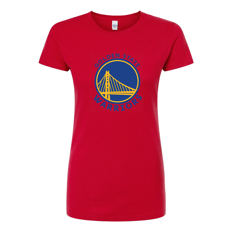 Women's Golden State Warriors Round Neck T-Shirt