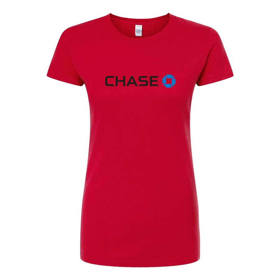 Women's Chase Bank Round Neck T-Shirt