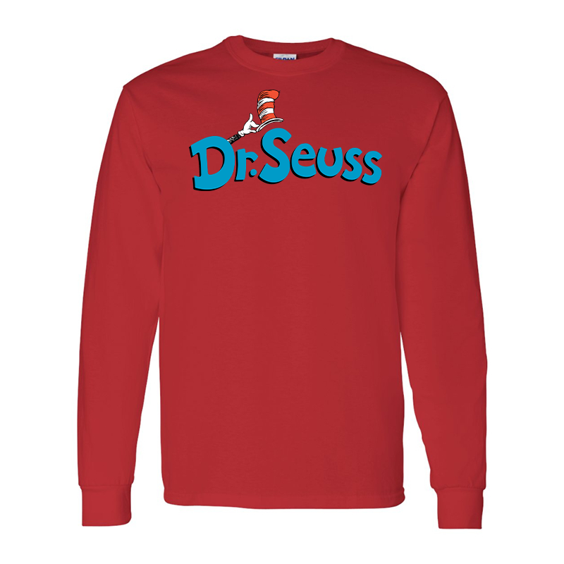 Men's Dr. Seuss Gildan Heavy Cotton Long Sleeve T-Shirt