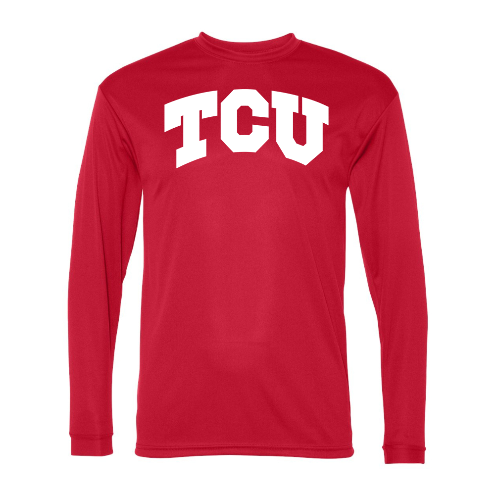 Men's TCU Horned Frogs Performance Long Sleeve T-Shirt