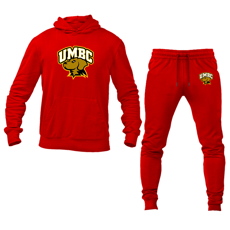 Men's  UMBC Retrievers Hoodie and Joggers Set