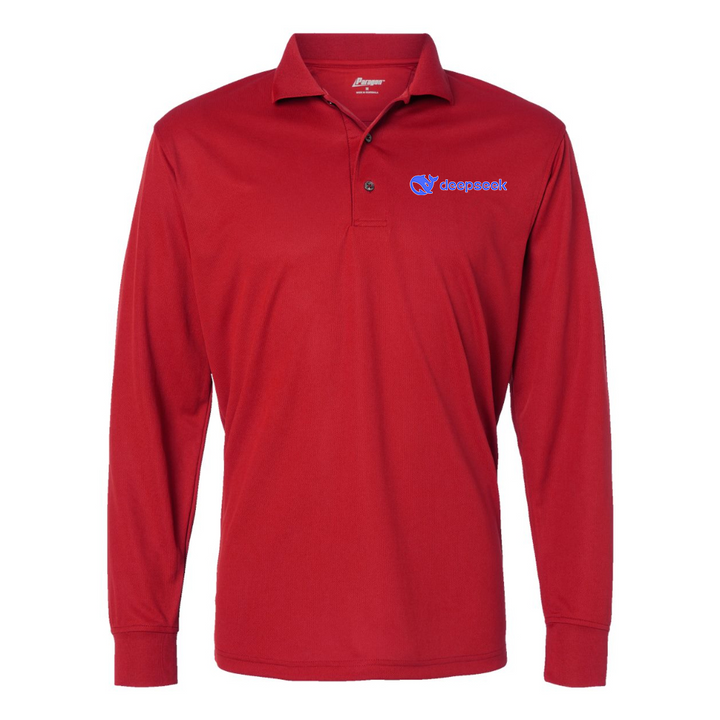 Men's DeepSeek Paragon Prescott Long Sleeve Polo