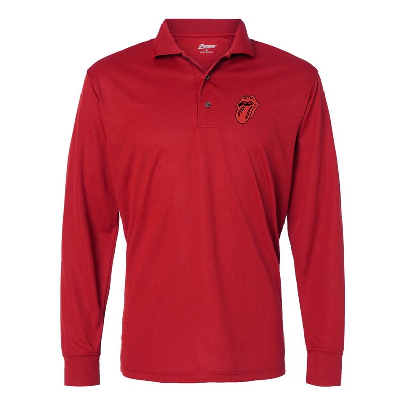 Men's Rolling Stones Paragon Prescott Long Sleeve Polo