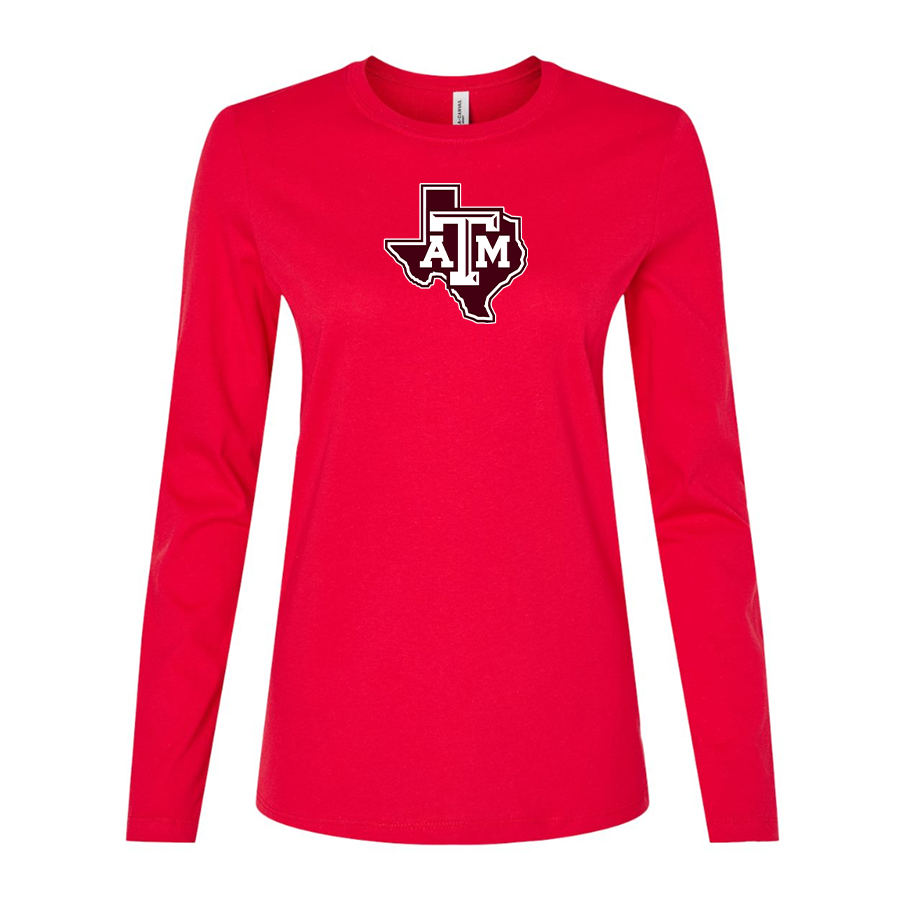 Women's Texas AM Aggies Long Sleeve T-Shirt