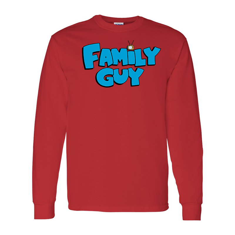 Men's Family Guy Gildan Heavy Cotton Long Sleeve T-Shirt