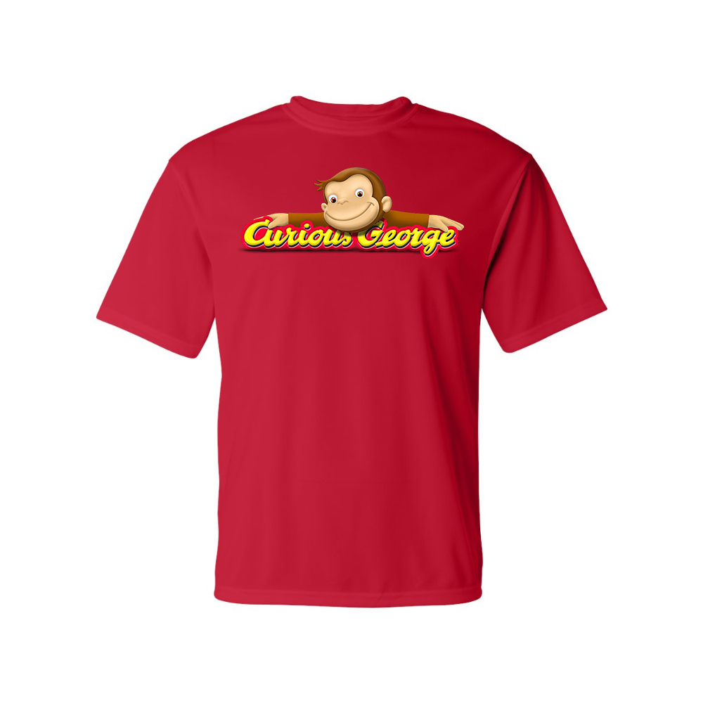 Men's Curious George Performance  T-Shirt