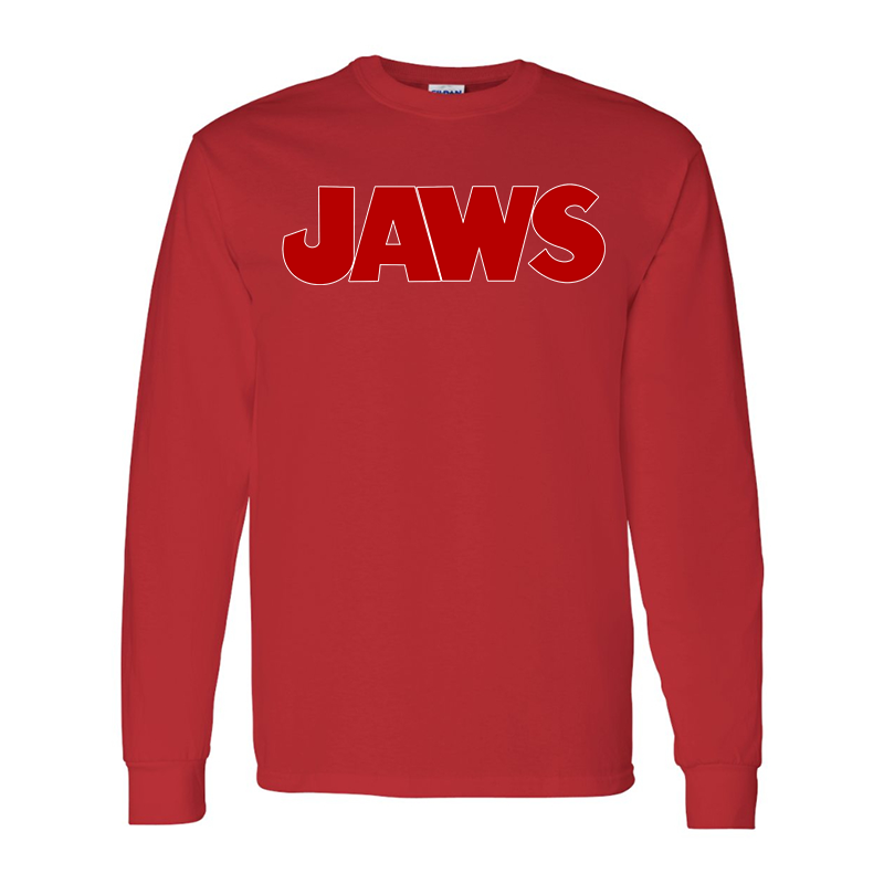 Men's Jaws Gildan Heavy Cotton Long Sleeve T-Shirt