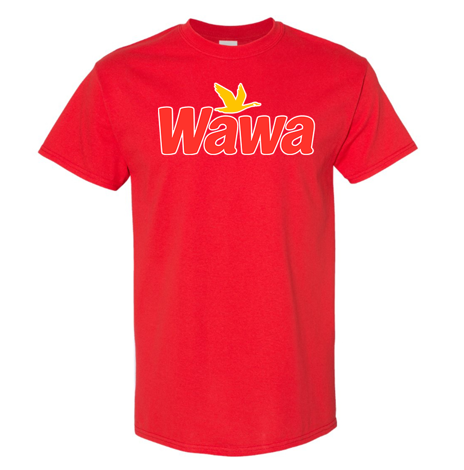 Men's Wawa Gas Station  Cotton T-Shirt