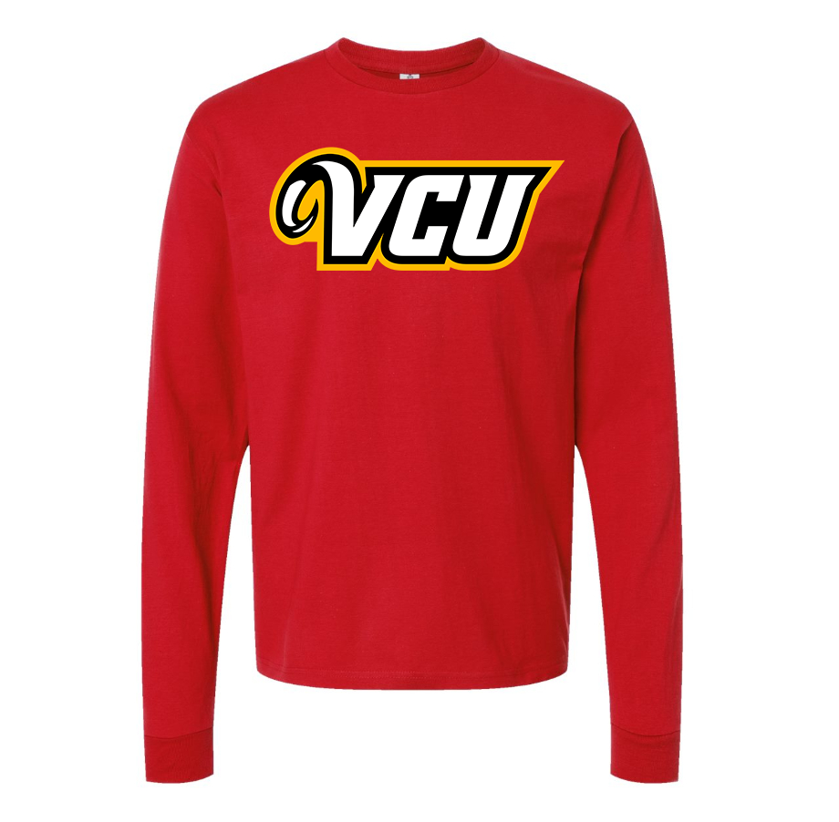 Men's Virginia Commonwealth Rams Cotton Long Sleeve T-Shirt