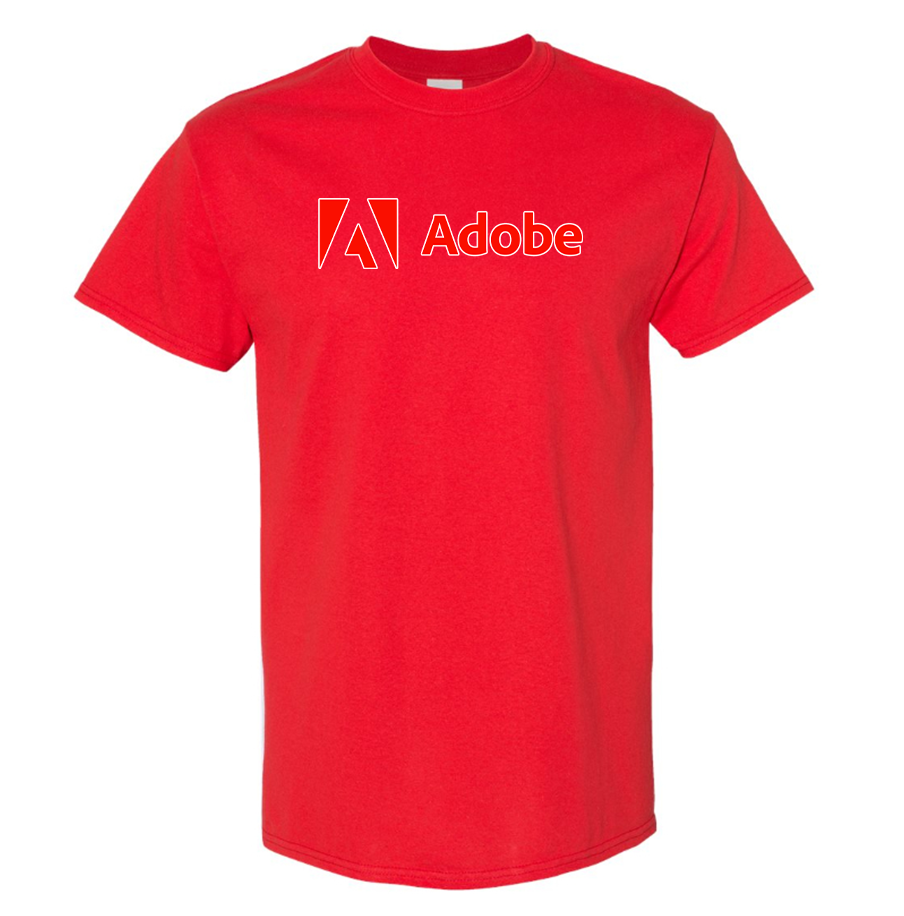 Men's Adobe Corporate   Cotton T-Shirt