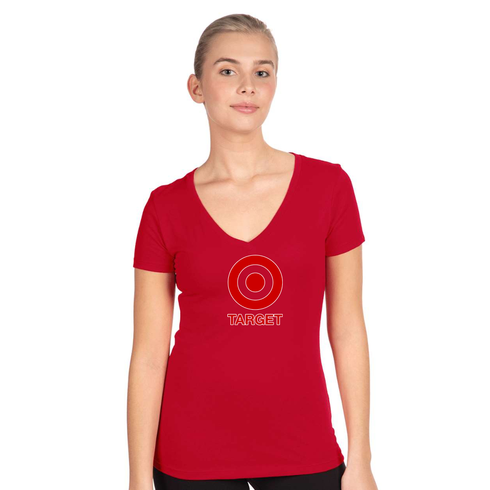 Women's Target Next Level Ideal V-Neck T-Shirt