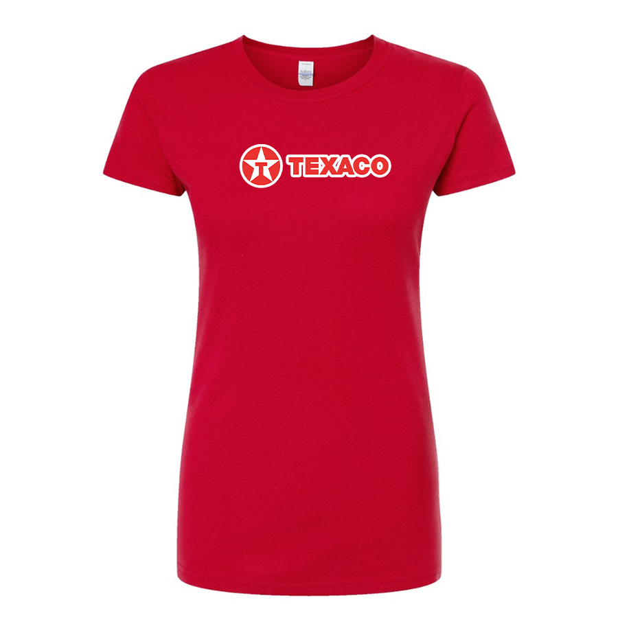 Women's Texaco Round Neck T-Shirt