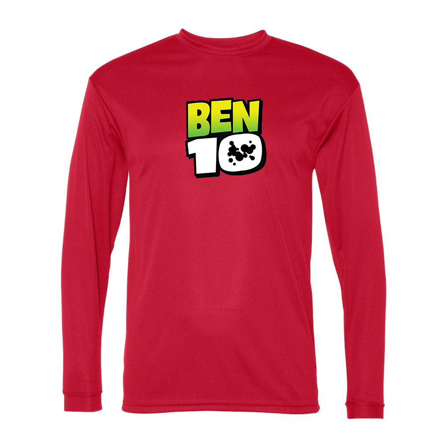 Men's  Ben 10 Polyester Long Sleeve T-Shirt