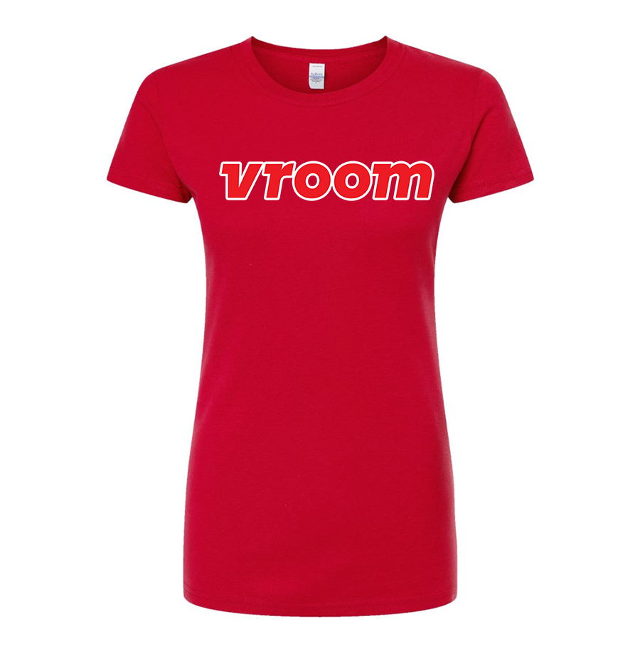 Women's Vroom Round Neck T-Shirt