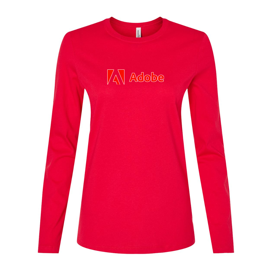 Women's Adobe Corporate  Long Sleeve T-Shirt