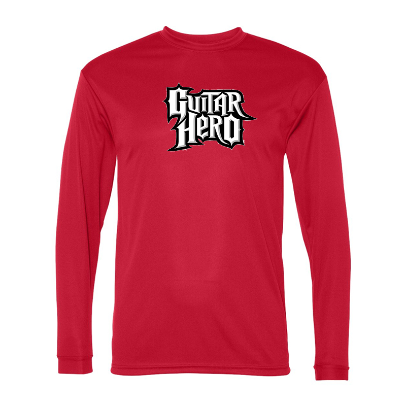 Men's  Guitar hero Performance Long Sleeve T-Shirt