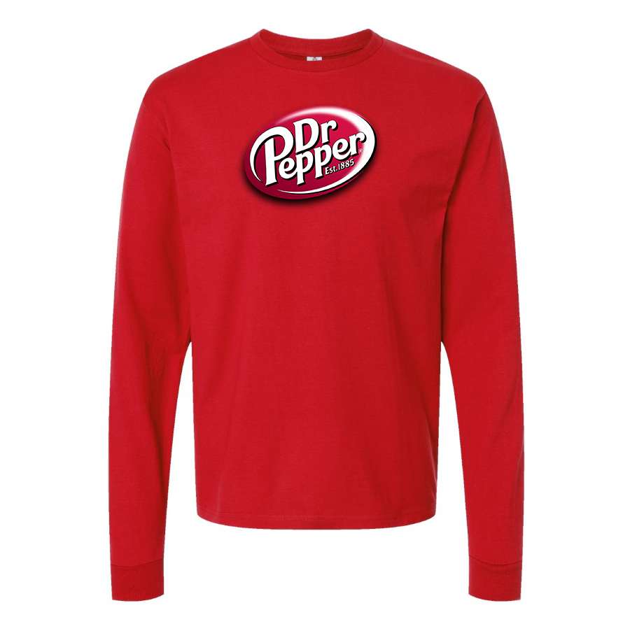 Men's Dr.Pepper Cotton Long Sleeve T-Shirt