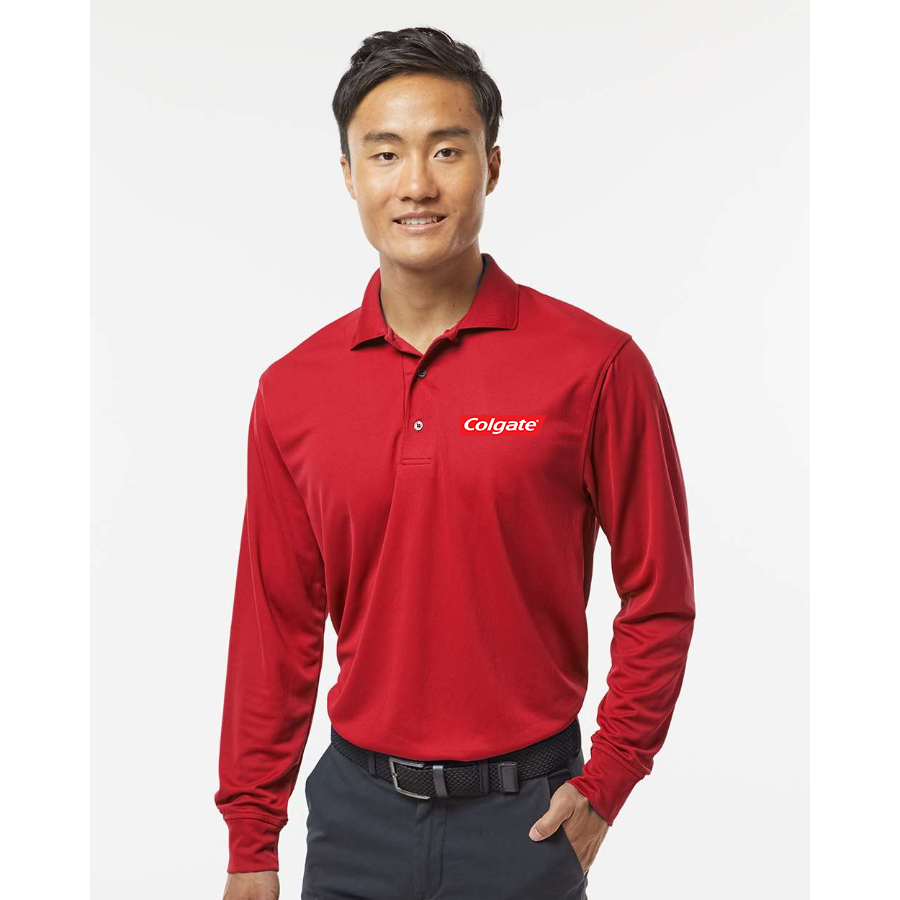 Men's Colgate Paragon Prescott Long Sleeve Polo