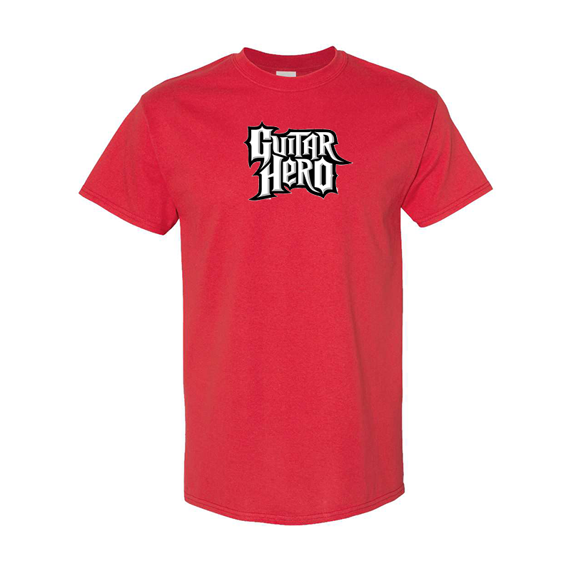 Men's Guitar hero Gildan Heavy Cotton T-Shirt