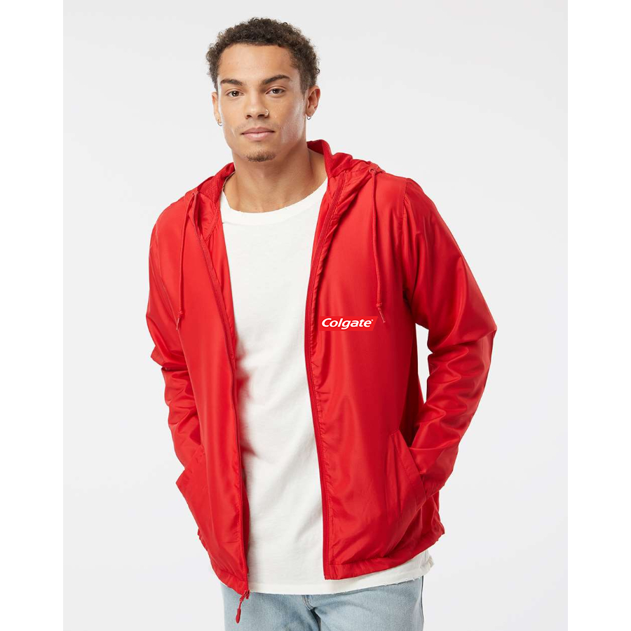 Men's Colgate Independent Trading Co Lightweight Windbreaker Full-Zip Jacket