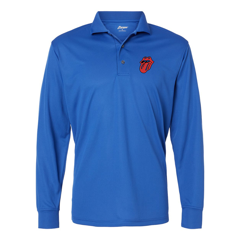 Men's Rolling Stones Paragon Prescott Long Sleeve Polo