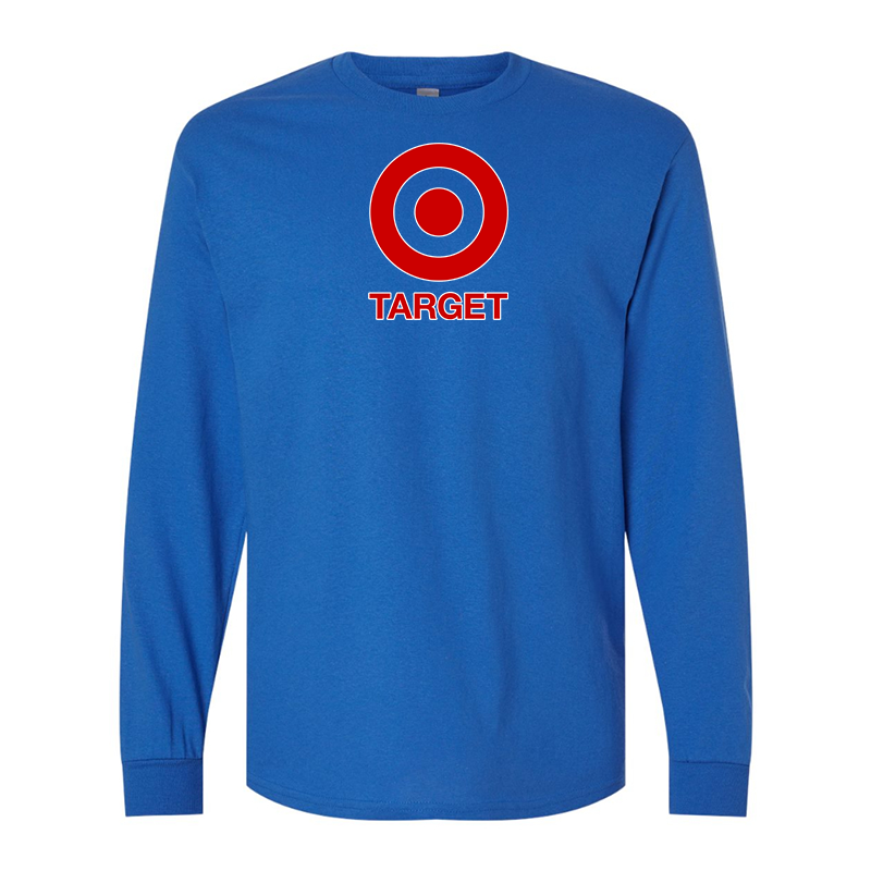 Men's Target Gildan Heavy Cotton Long Sleeve T-Shirt