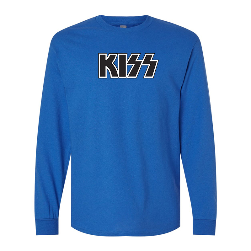 Men's Kiss Gildan Heavy Cotton Long Sleeve T-Shirt