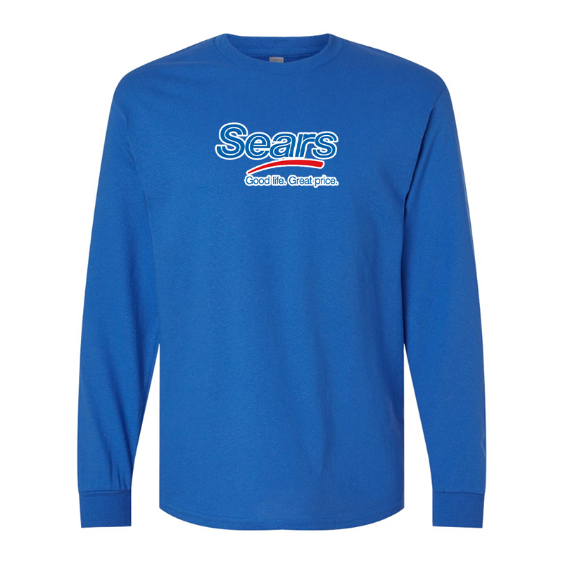 Men's Sears Gildan Heavy Cotton Long Sleeve T-Shirt