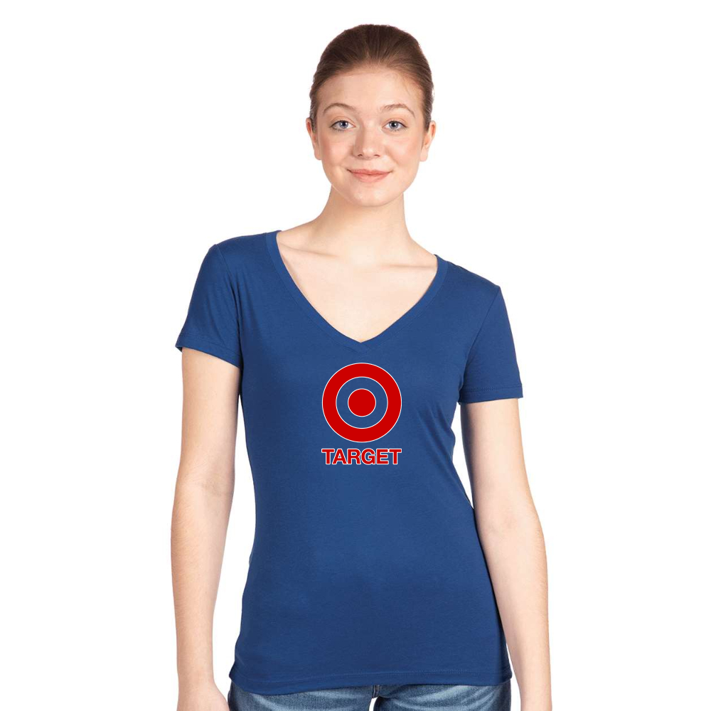 Women's Target Next Level Ideal V-Neck T-Shirt