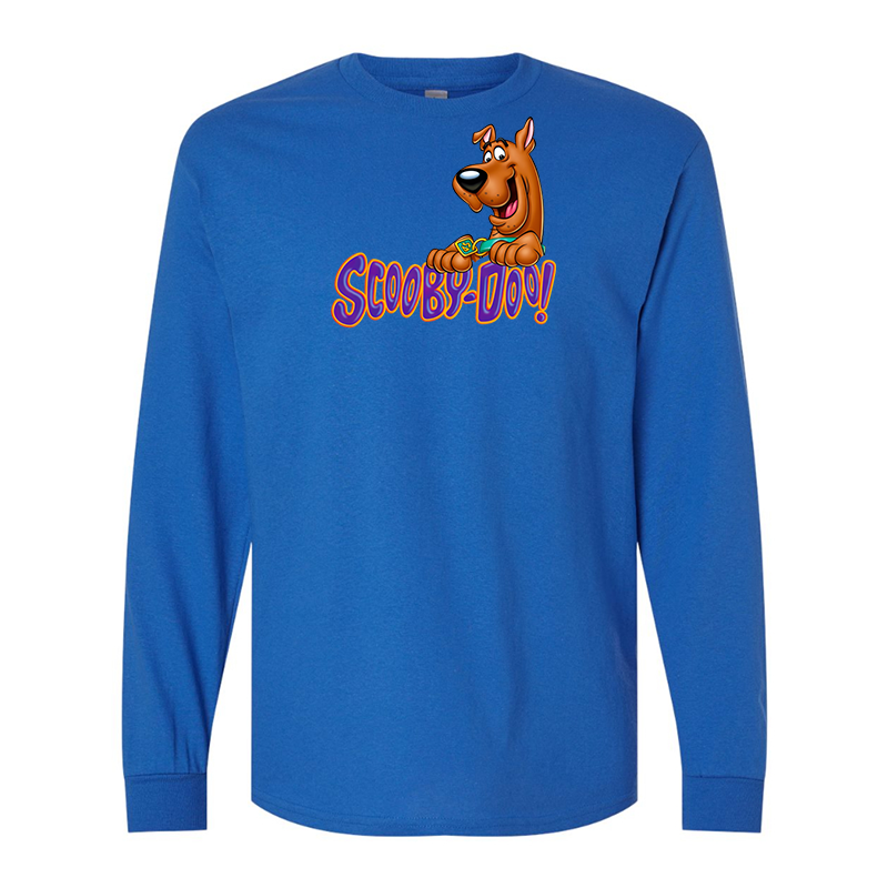 Men's Scooby-Doo Gildan Heavy Cotton Long Sleeve T-Shirt