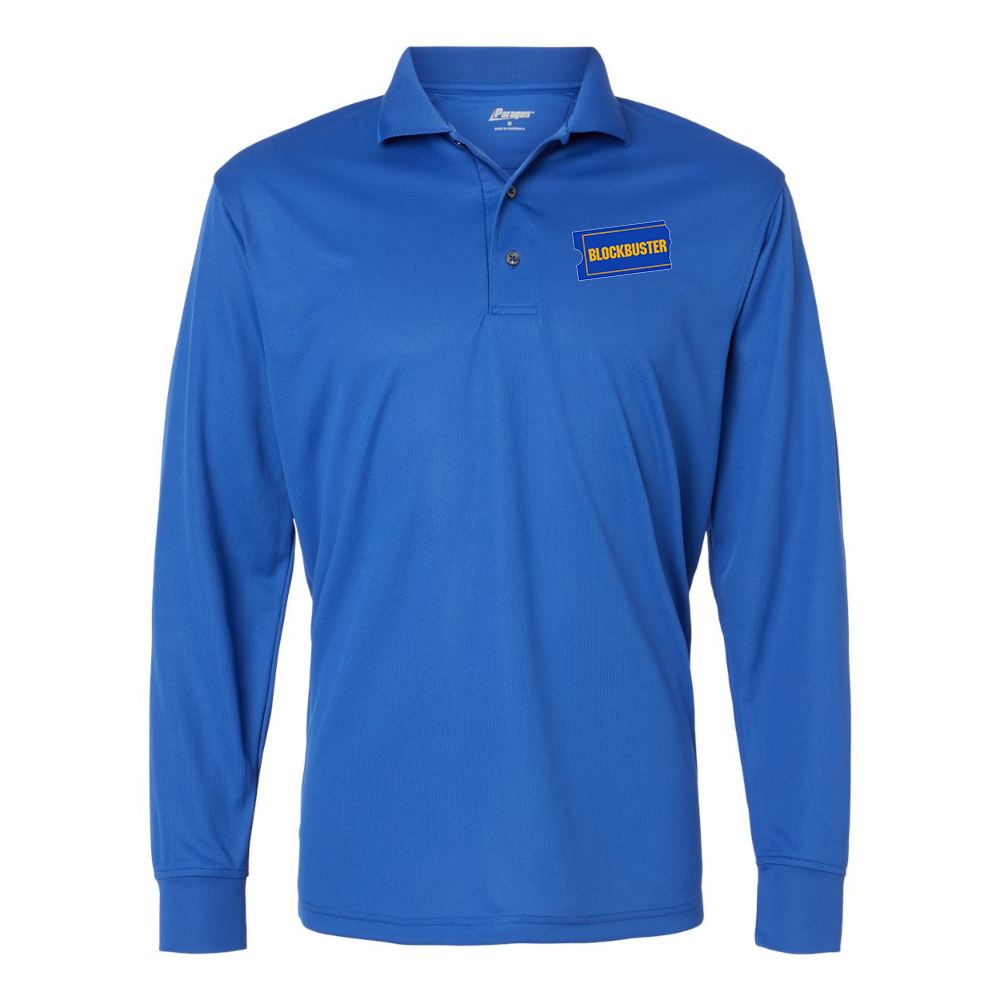 Men's Blockbuster  Paragon Prescott Long Sleeve Polo