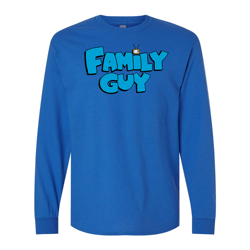 Men's Family Guy Gildan Heavy Cotton Long Sleeve T-Shirt