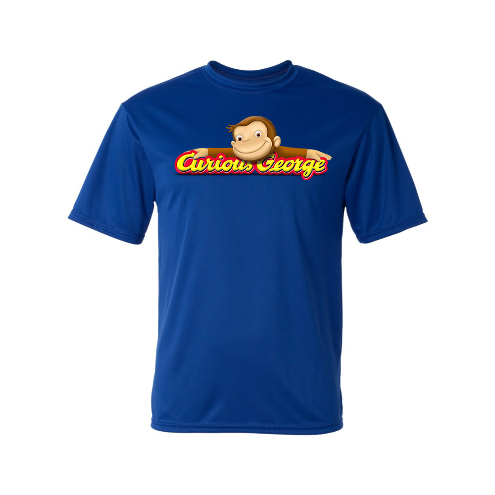 Men's Curious George Performance  T-Shirt