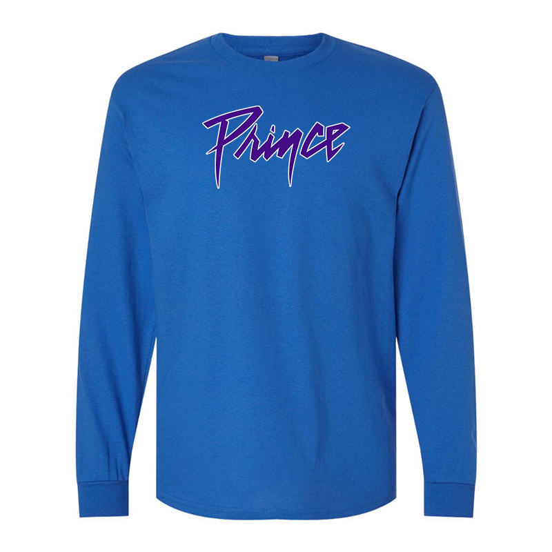 Men's Prince Gildan Heavy Cotton Long Sleeve T-Shirt