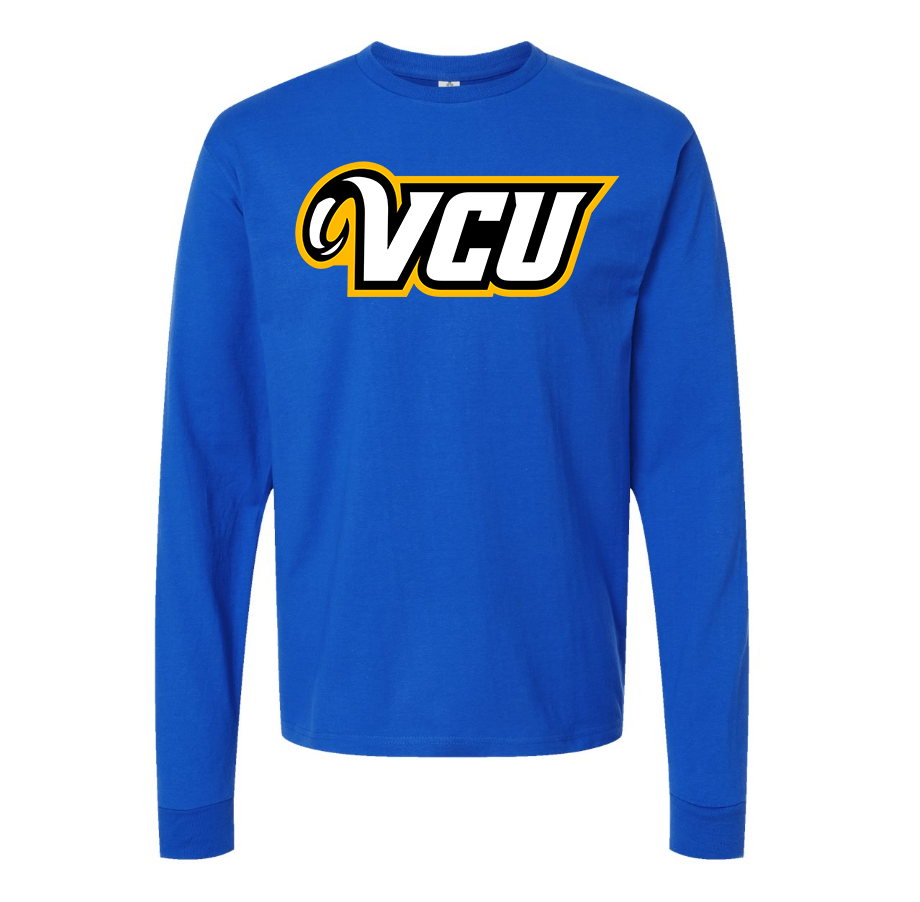 Men's Virginia Commonwealth Rams Cotton Long Sleeve T-Shirt