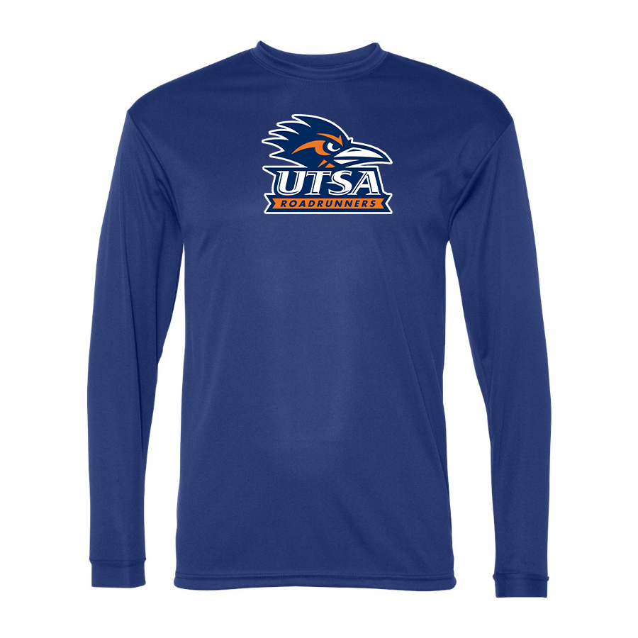 Men's Texas SA Roadrunners Polyester Long Sleeve T-Shirt