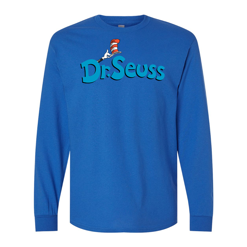 Men's Dr. Seuss Gildan Heavy Cotton Long Sleeve T-Shirt