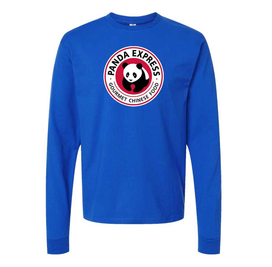 Men's Panda Express Cotton Long Sleeve T-Shirt