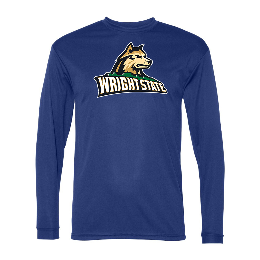 Men's Wright State Raiders  Performance Long Sleeve T-Shirt