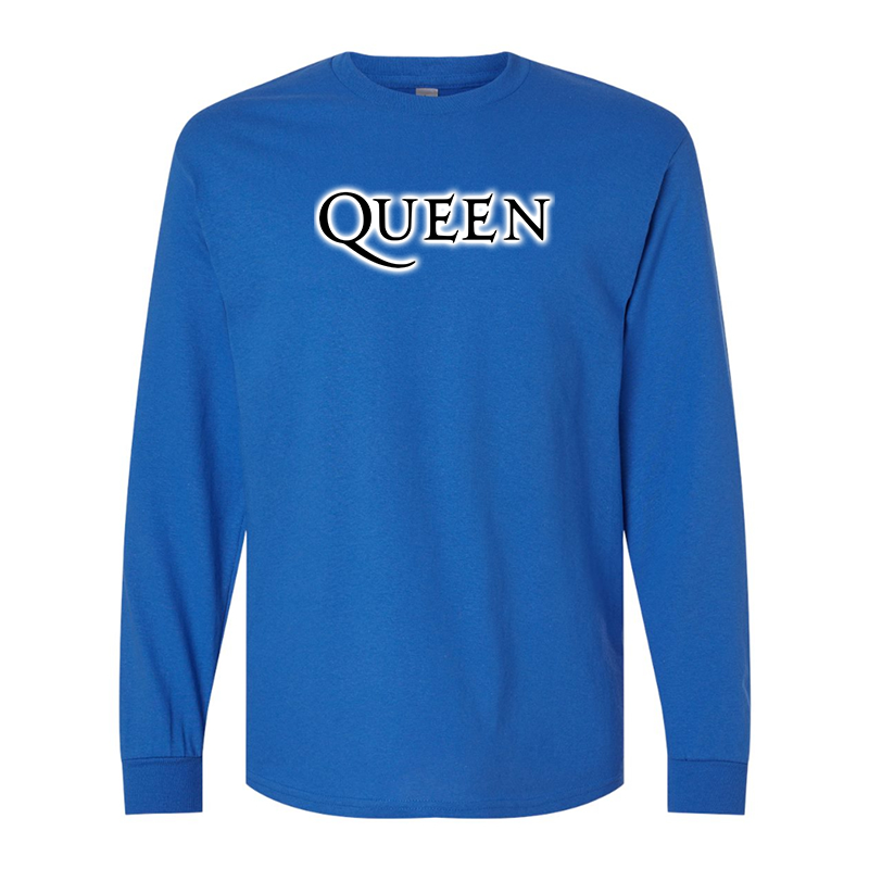 Men's Queen Gildan Heavy Cotton Long Sleeve T-Shirt