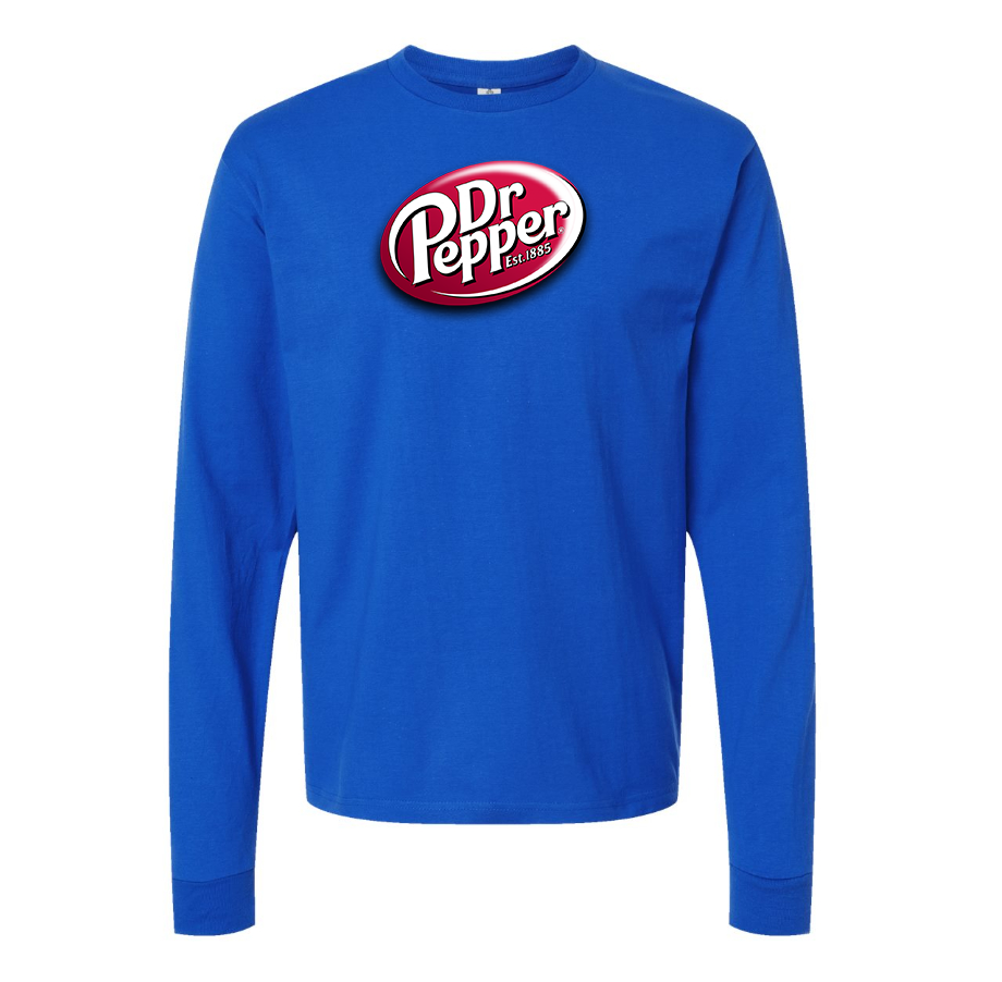 Men's Dr.Pepper Cotton Long Sleeve T-Shirt