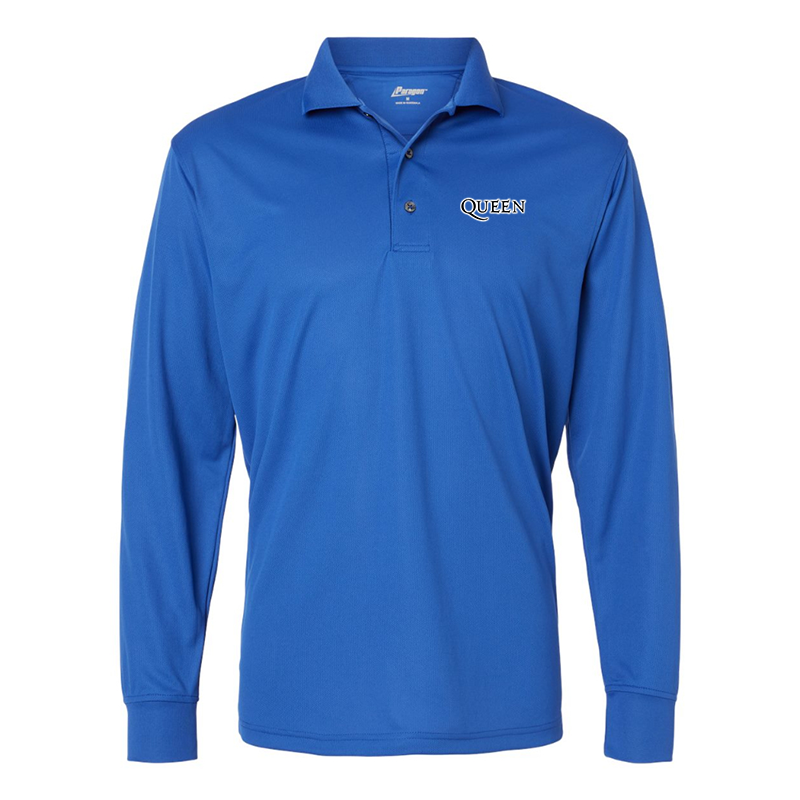 Men's Queen Paragon Prescott Long Sleeve Polo