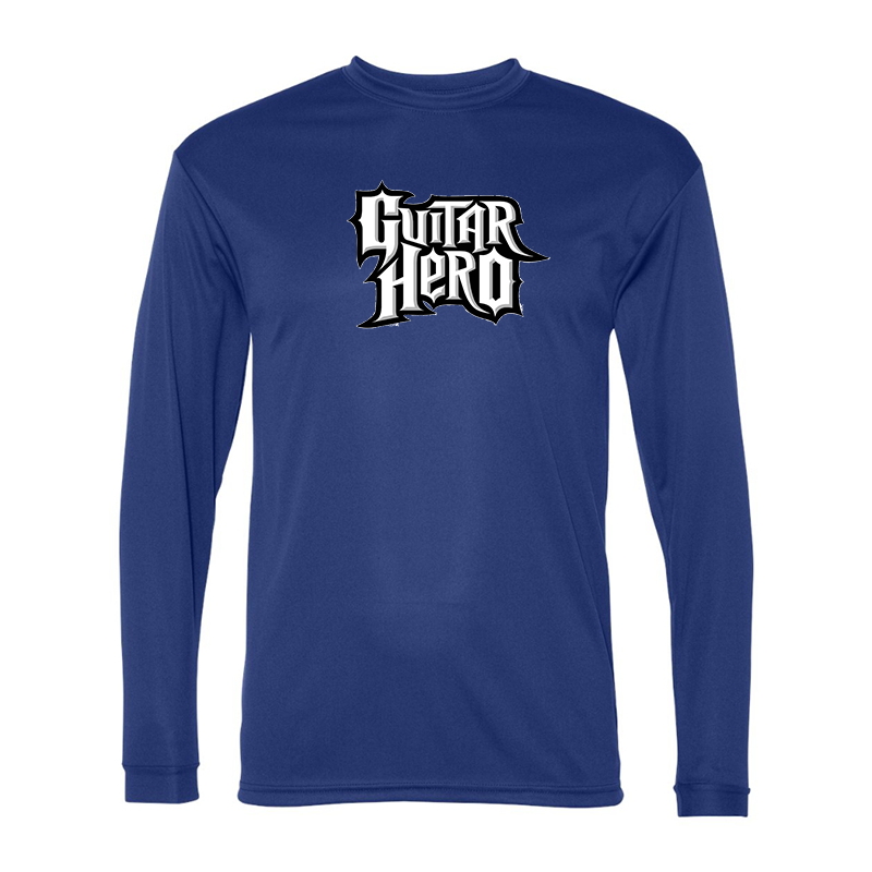 Men's  Guitar hero Performance Long Sleeve T-Shirt