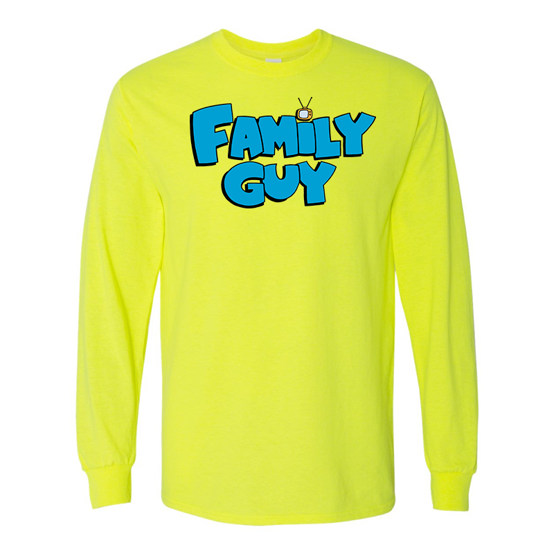 Men's Family Guy Gildan Heavy Cotton Long Sleeve T-Shirt